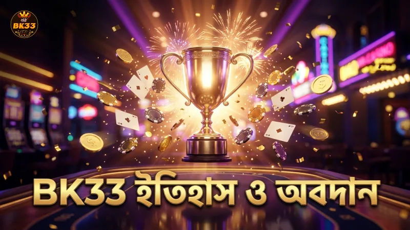 আমাদের সম্পর্কে: BK33 কেন বাংলাদেশের অন্যতম বিশ্বস্ত সাইট? 1 BK33-এর ইতিহাস ও বাংলাদেশের গেমিং বাজারে অবদান বিশ্লেষণ।