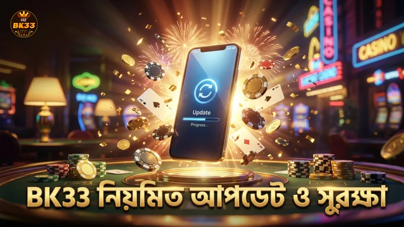 নিয়মিত আপডেট ও ডেটা সেভিং মোডের মাধ্যমে বিশ্বস্ততা বজায় রাখে BK33।