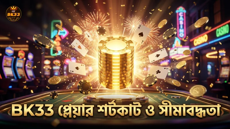 BK33 প্লেয়ারদের জন্য লেনদেন সীমাবদ্ধতা ও শর্টকাট জানা জরুরি।