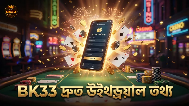 BK33 ত্বরিত উইথড্রয়াল পাওয়ার জন্য প্রয়োজনীয় তথ্য