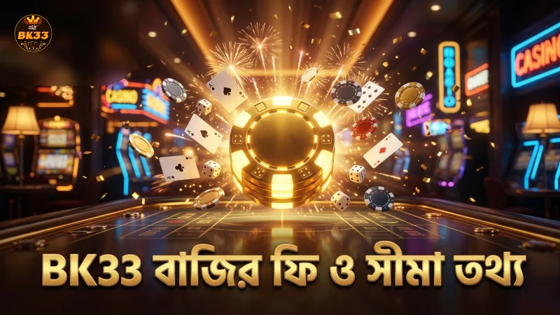 BK33 এর মাধ্যমে বাজির ফি ও সীমা সম্পর্কে স্পষ্ট ধারণা।