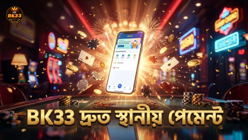 স্থানীয় পেমেন্ট মাধ্যমে দ্রুত ক্যাশআউট নিশ্চিত করে BK33