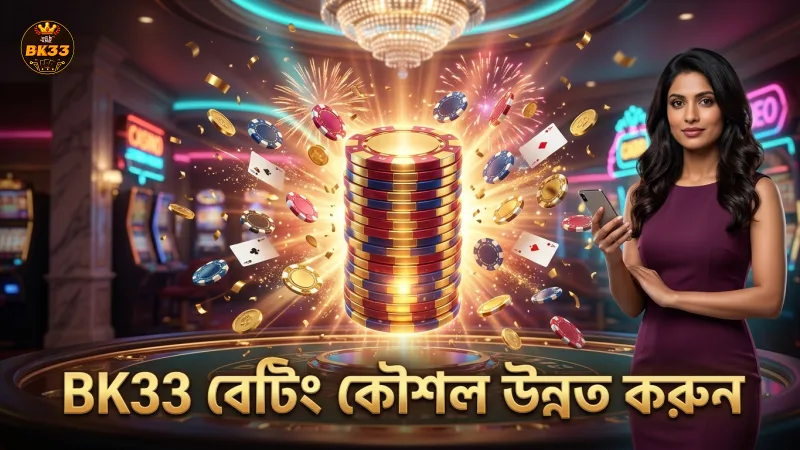 BK33 দিয়ে বেটিং কৌশলে মাল্টিপ্লায়ার স্ট্রাইক বাড়ান।