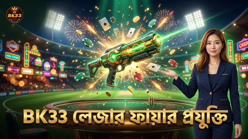 BK33-তে স্টার হান্টার ফিশিংয়ের লেজার ফায়ার প্রযুক্তি ব্যবহার।