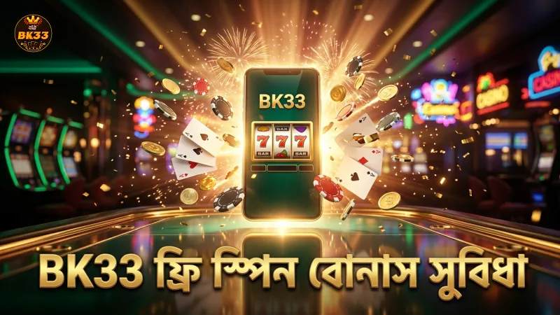 BK33 প্ল্যাটফর্মে ফ্রি স্পিন বোনাসের কার্যকারিতা স্পষ্ট করা হয়েছে