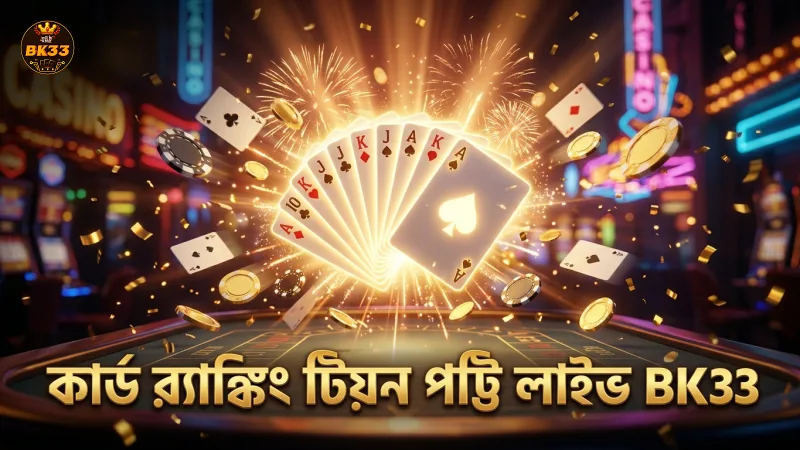 টিয়ন পট্টি লাইভে কার্ড র‍্যাঙ্কিং স্পষ্টভাবে নির্ধারিত।